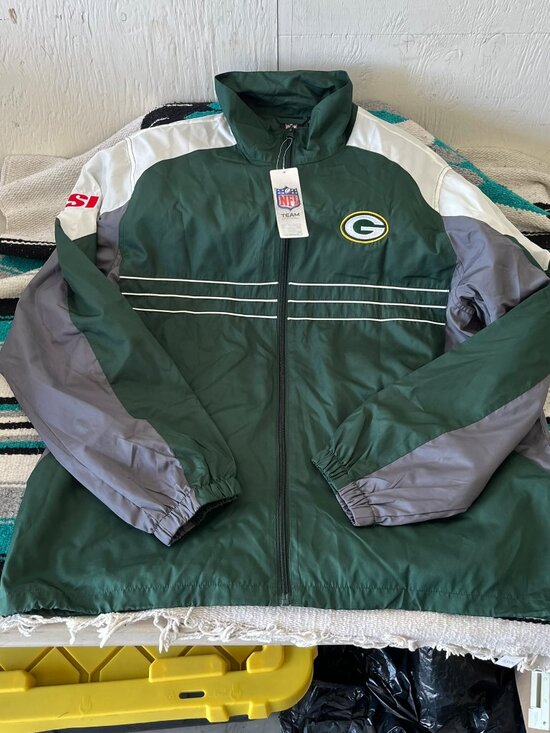 NFL Other - NFL Green Bay Packers Track Jacket - Green/White